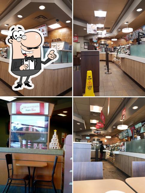 Découvrez l'intérieur de Tim Hortons