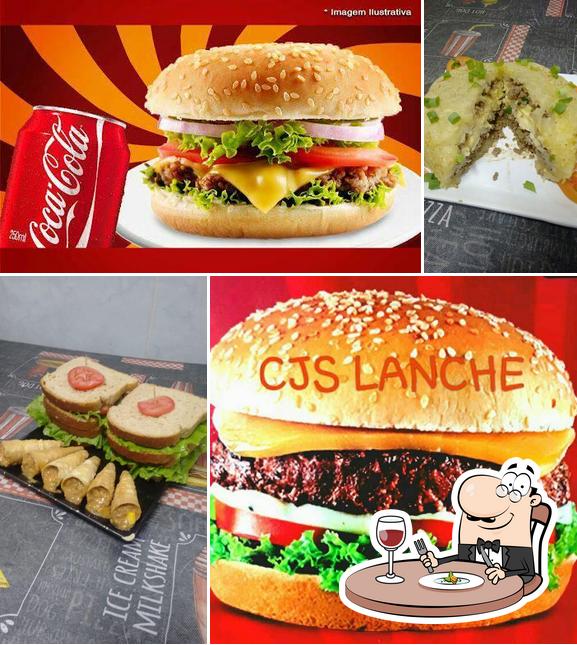 Platos en CJS lanches