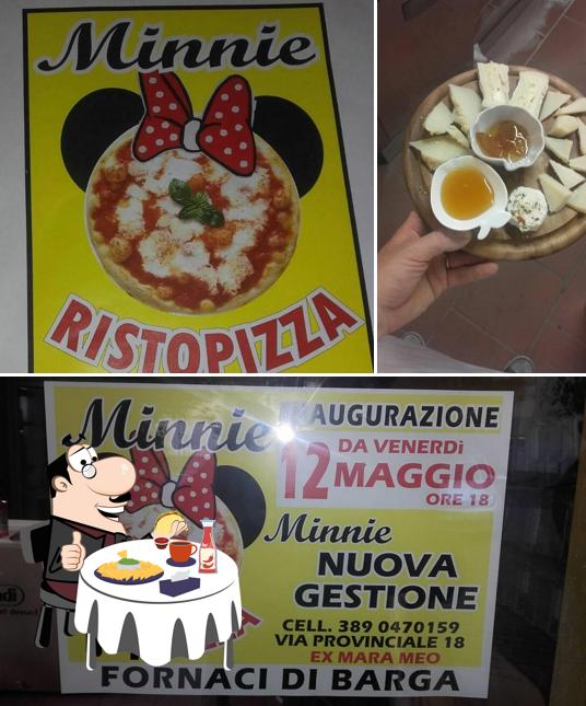 Piatto di formaggi al Risto & Pizza Minnie