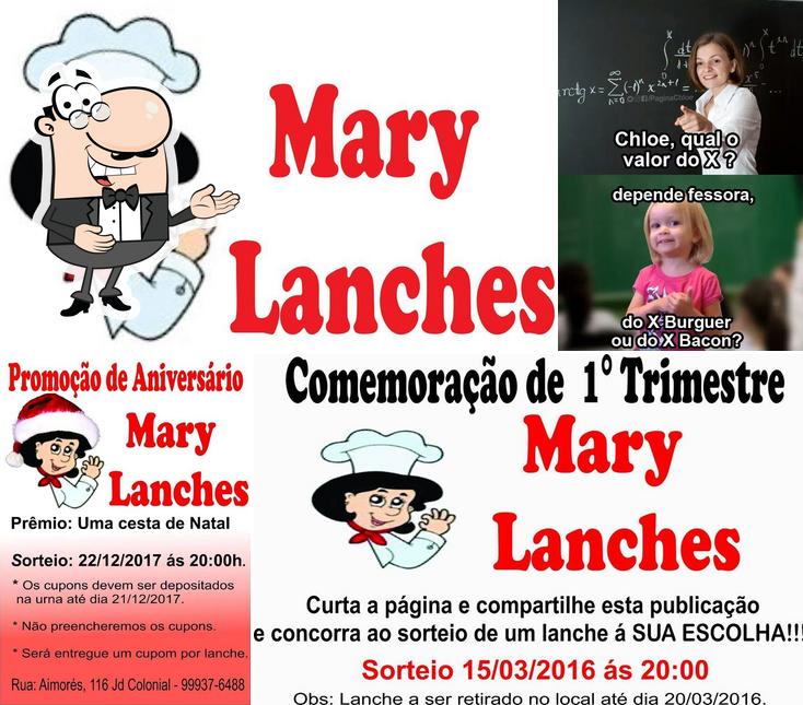 See this pic of Mary lanche