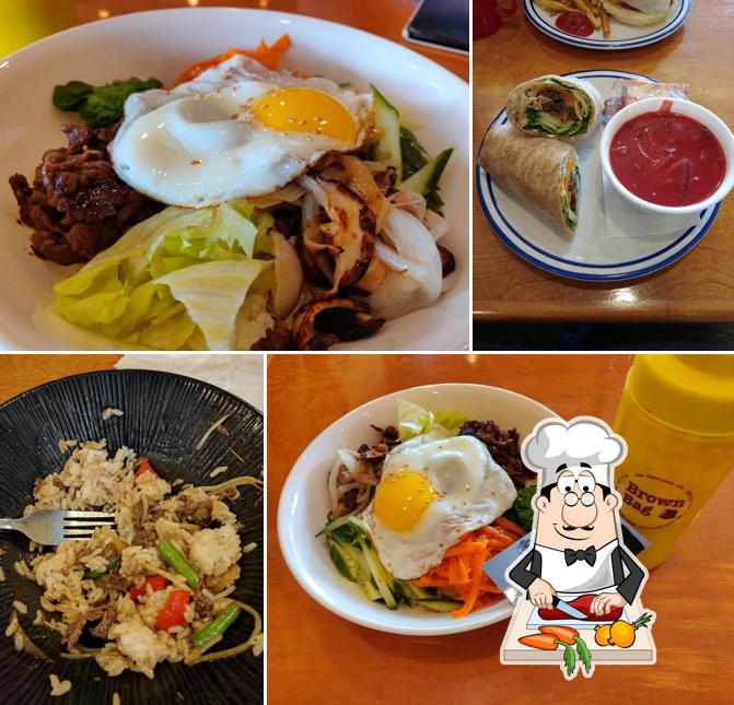 Bibimbap à Brown Bag Bistro & Catering