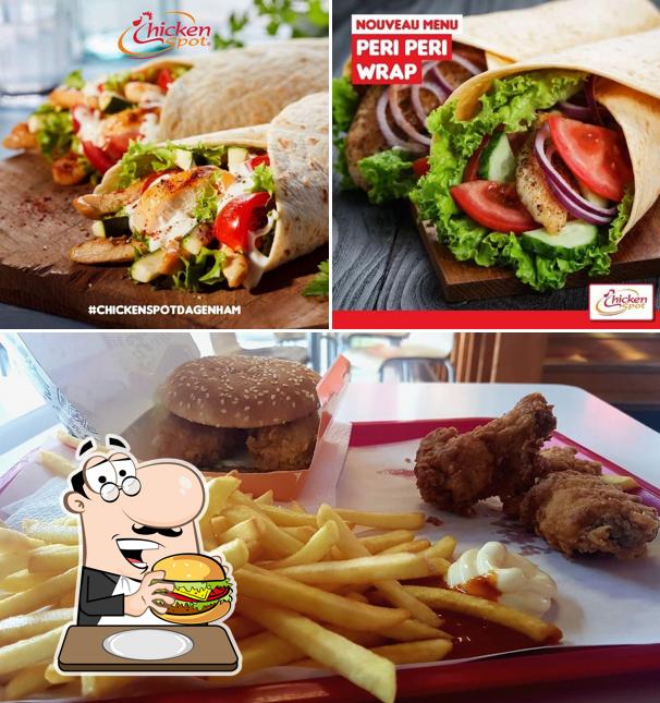 Les hamburgers de Chicken Spot will satisferont une grande variété de goûts