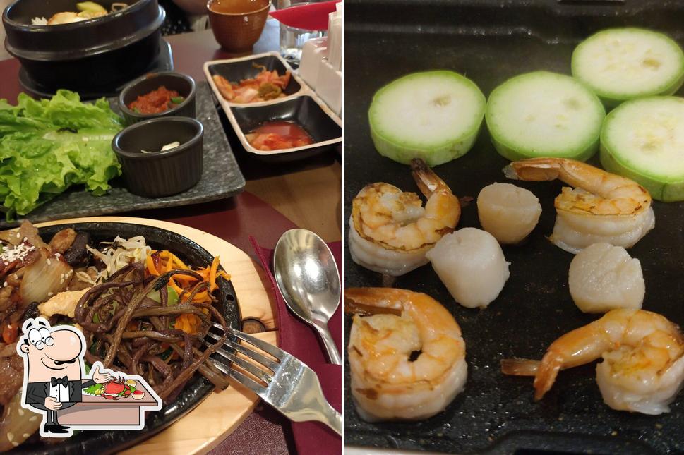 Отведайте блюда с морепродуктами в "Gangnam cafe"