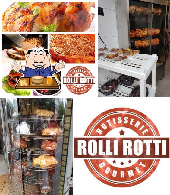 Platos en RolliRotti Rotisseria