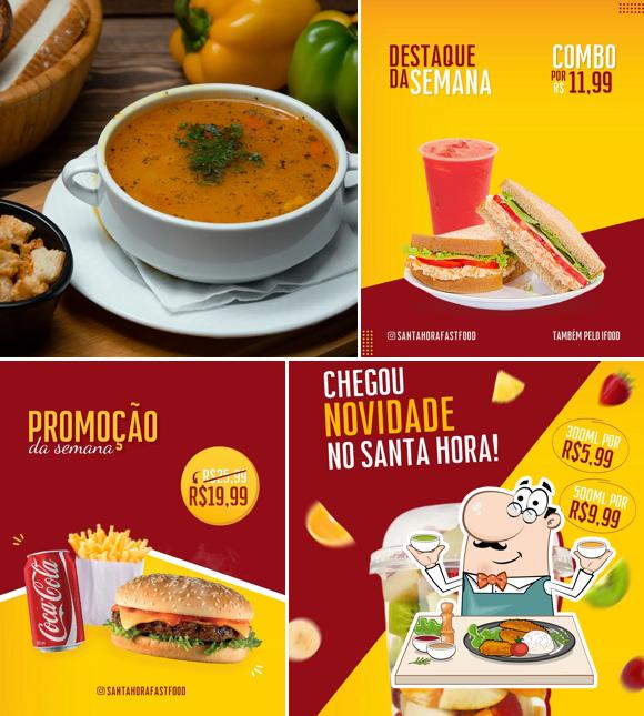 Comida em Santa Hora Fast Food