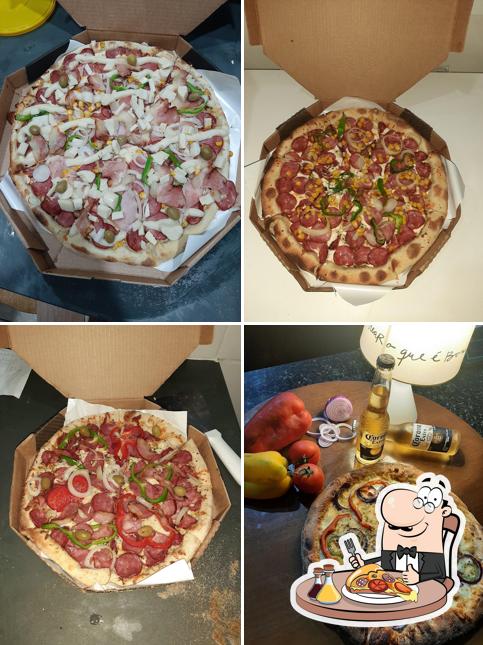 Experimente diferentes variedades de pizza