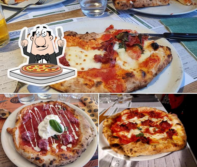 Prenez des pizzas à Grano Cucina - Ristorante Pizzeria Bar Panificati