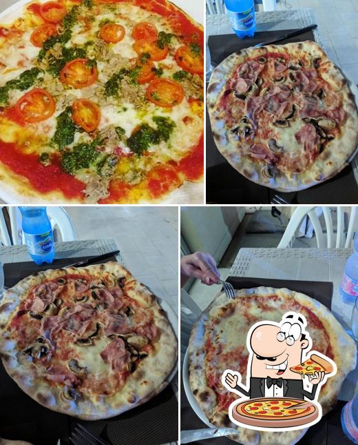 Scegli tra le svariate varianti di pizza