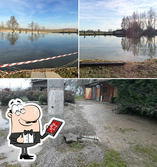 Gli esterni di Laghi Nel Paradiso a Mezzani