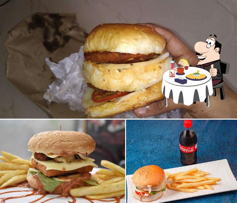 Hamburger at MH-02 Fast Food