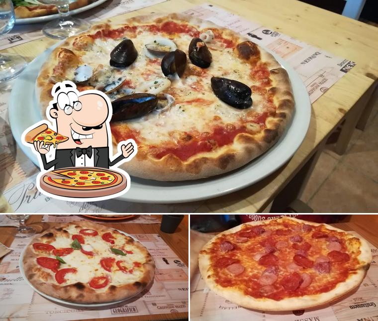 A La Pizza Magica Ponsacco, puoi assaggiare una bella pizza