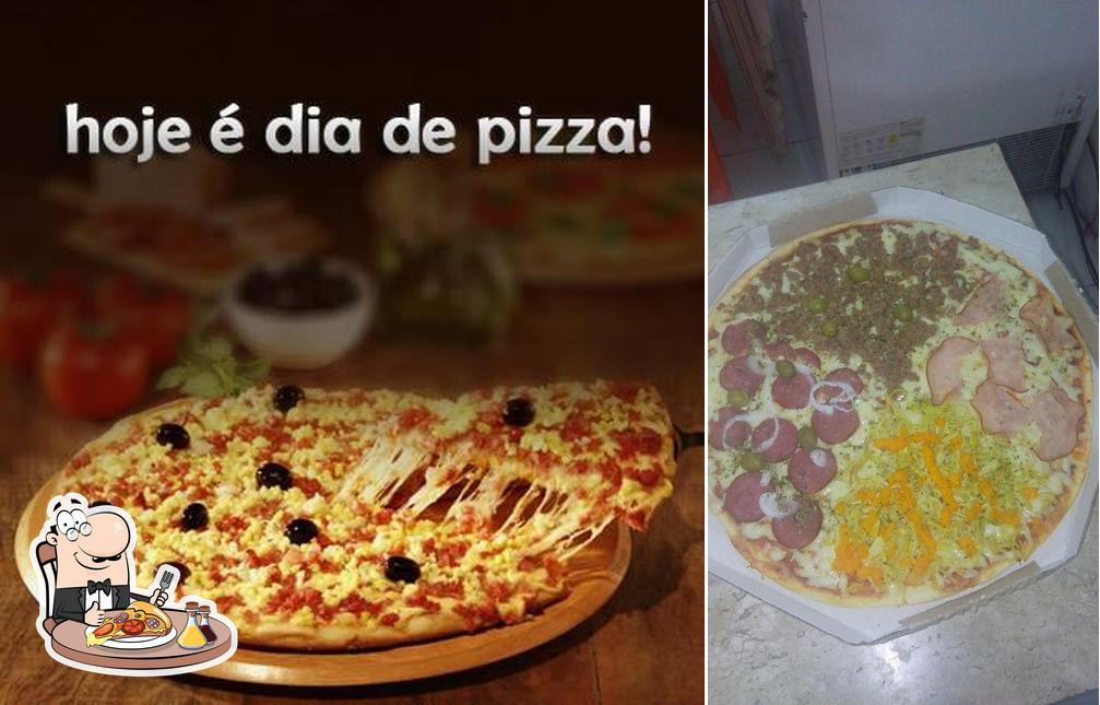 Consiga diversos variedades de pizza