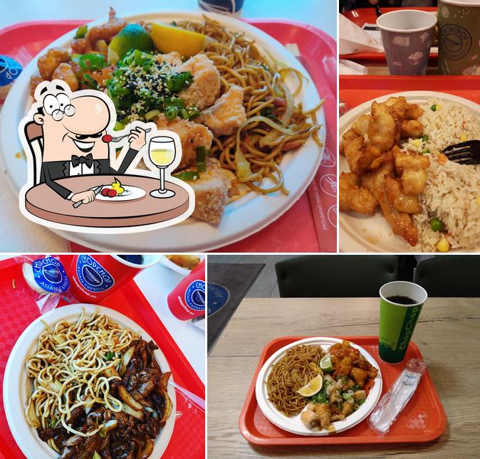Food at ChopChop Asian Express
