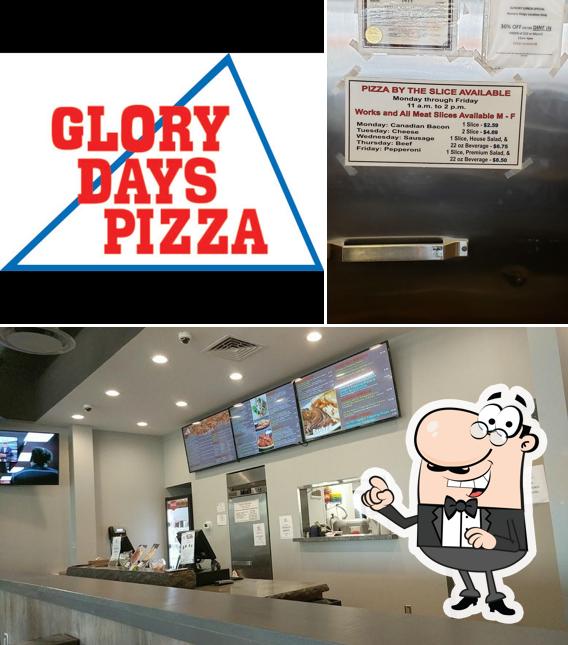 Интерьер "Glory Days Pizza"