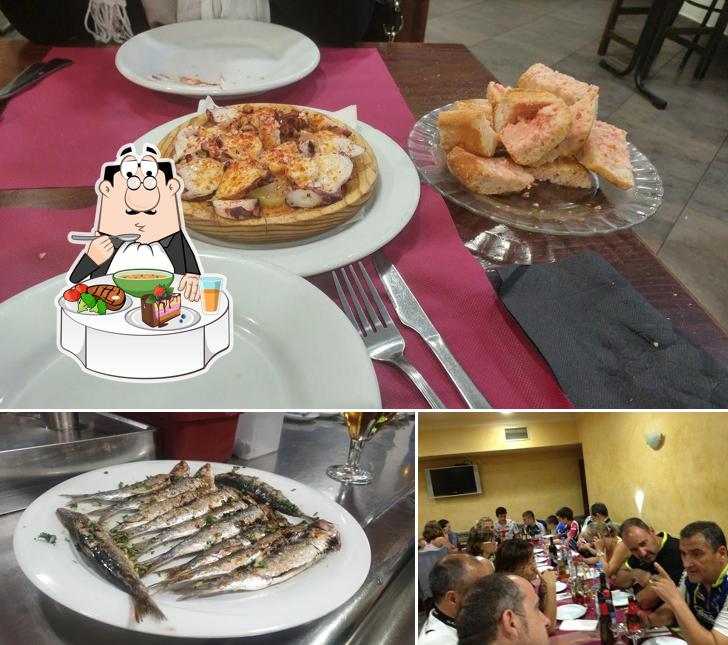 Это снимок, где изображены столики и рыба в Arcís