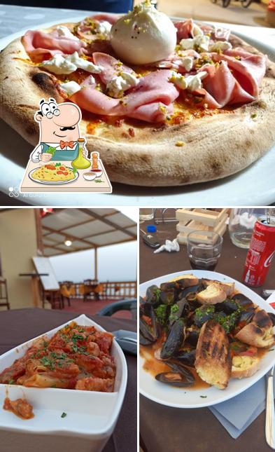 Cibo al Ristorante pizzeria le tre stelle di Calabria