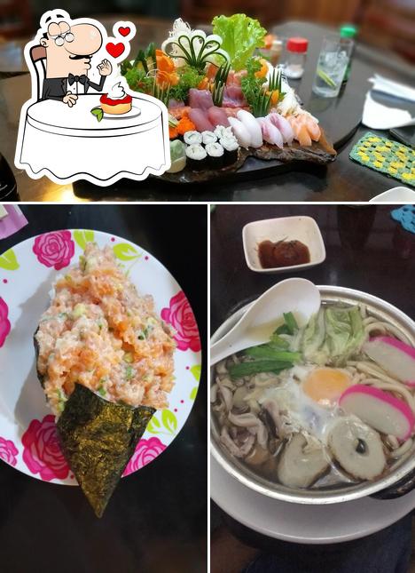 Sushi Amigo oferece uma seleção de pratos doces