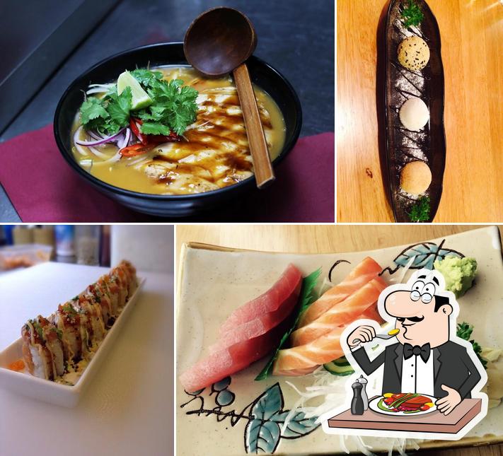 Food at Aoshima Sushi & Grill