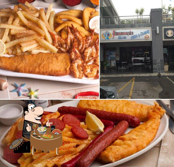 Voici l’image représentant la nourriture et extérieur sur Jimmy's Killer Fish & Chips