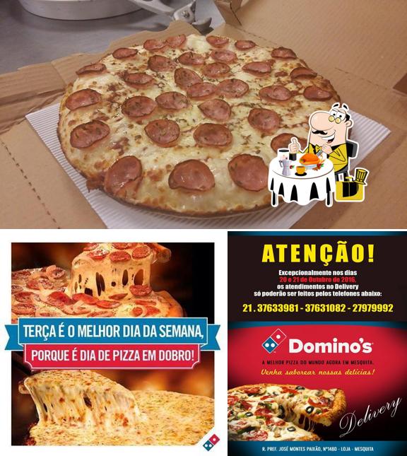 Comida em Domino's Pizza Mesquita