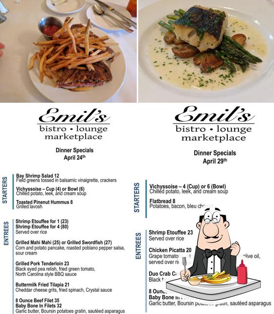 Order French-fried potatoes at Emil's