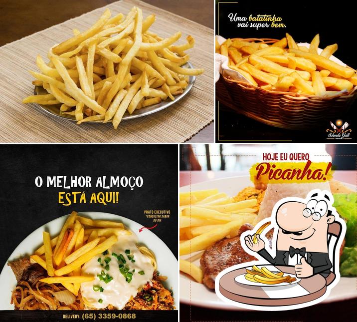 Prove batatas fritas no Schmitz Grill