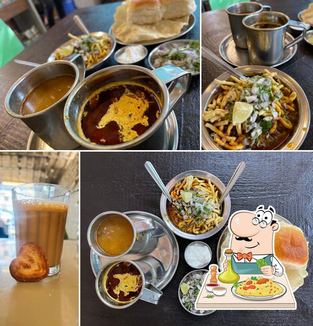 Food at Tirupati Snacks And Misal Point