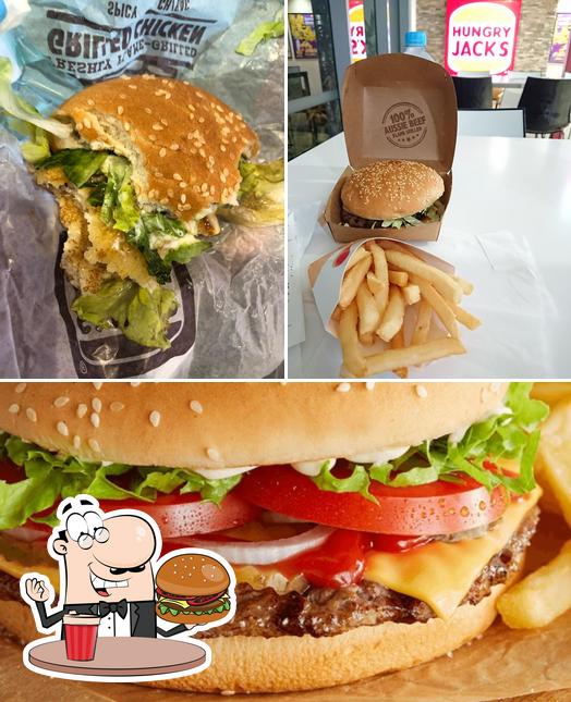 Order a burger at Hungry Jack's Burgers BAC