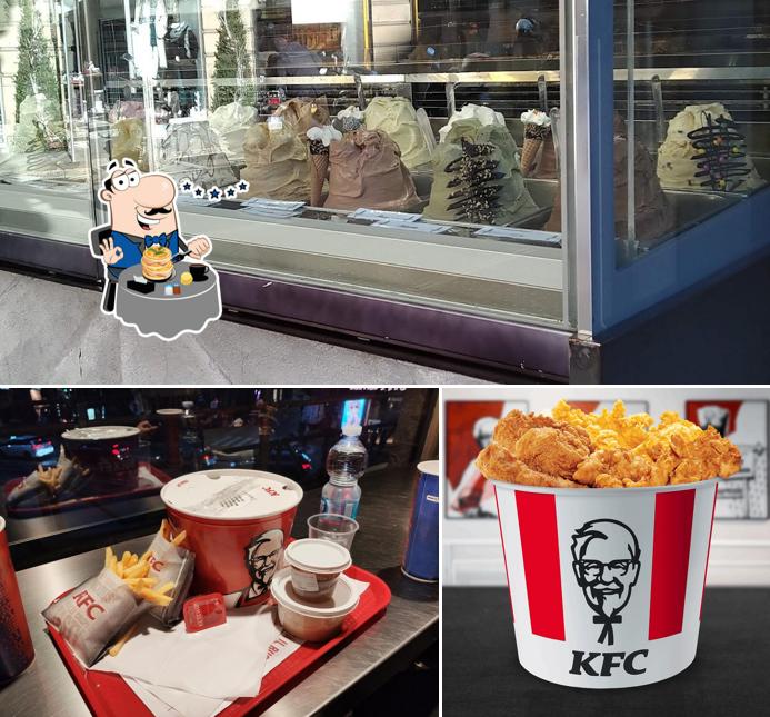 Tra le diverse cose da KFC si possono trovare la cibo e nozze
