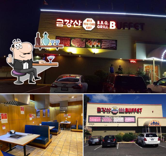 Mira cómo es Kum Kang San BBQ Grill Buffet por dentro