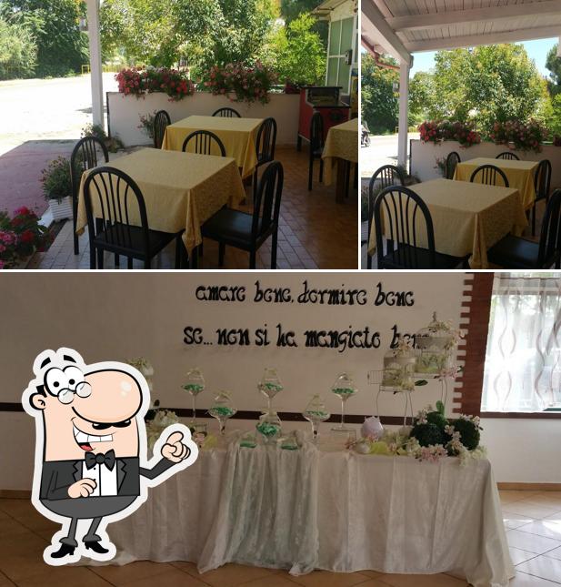 Gli interni di La Locanda di Tommy