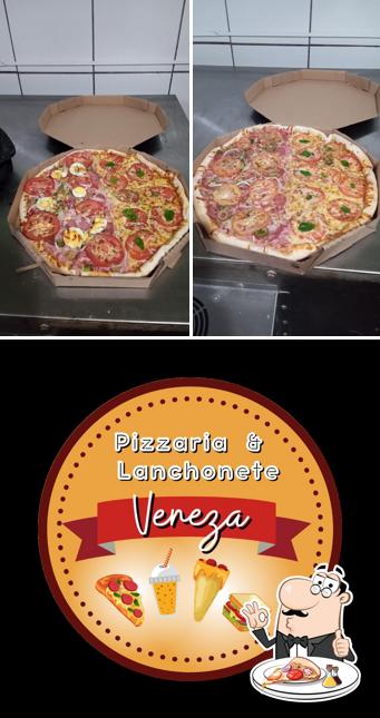 Peça diferentes tipos de pizza