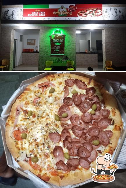 Consiga pizza no Arte Pizza & Esfiharia