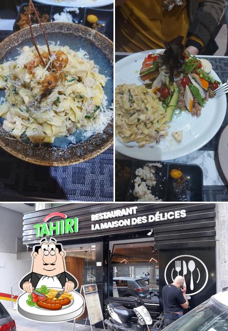 Estas son las imágenes que hay de comida y interior en Restaurant TAHIRI Belvédère, Roches Noires