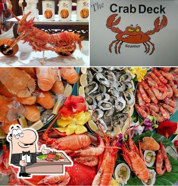 Prueba marisco en The Crab Deck