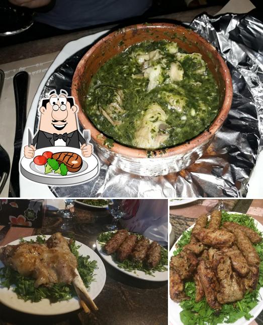 Pide una receta con carne en المنوفي الكبابجي
