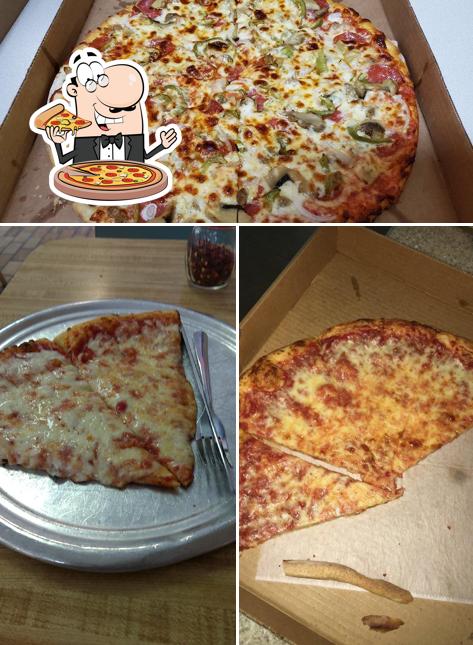 Elige una pizza en Vito's Pizzeria