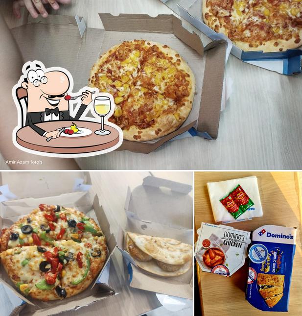 Food at Domino's Pizza - Saran