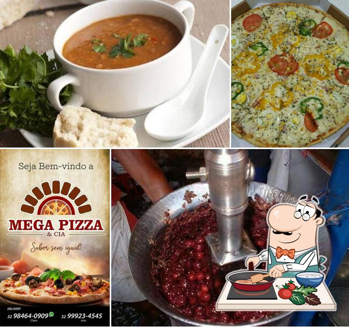 Курица с соусом карри в "Mega Pizza & Cia"