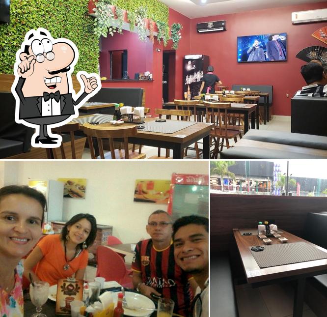 Veja imagens do interior do Empório Sushi