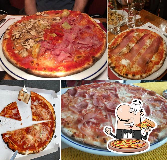 Scegli una pizza a Pizzeria Kirchplatz la Lupa