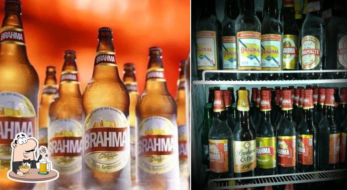 Você pode tomar um copo de cerveja leve ou escura