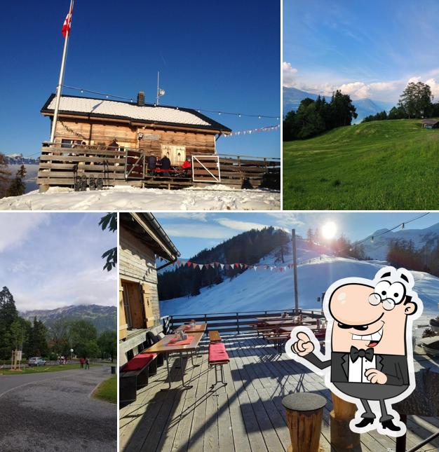 Guarda gli esterni di Skihütte Aeschiried