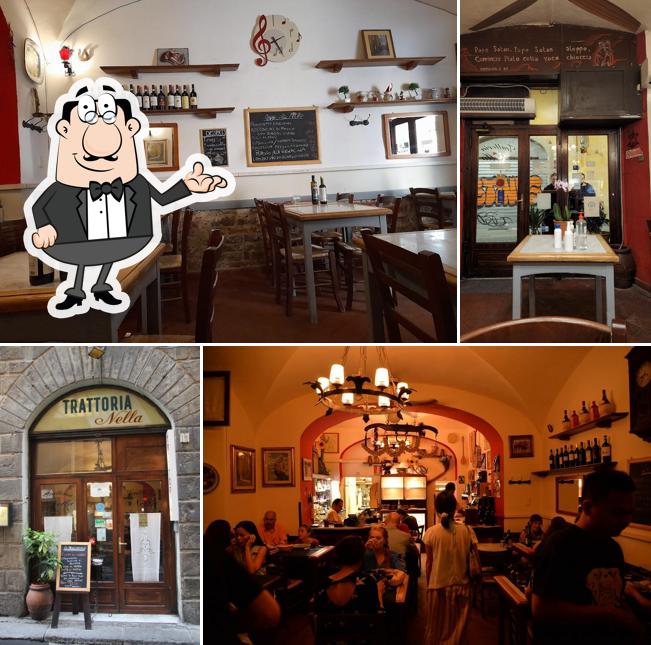 Dai un'occhiata agli interni di Trattoria Nella