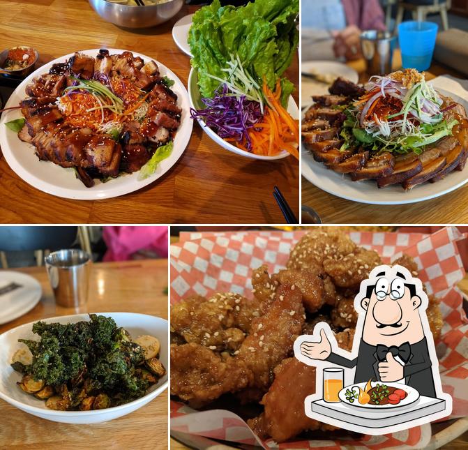 Food at Banchan Korean Bistro 반찬