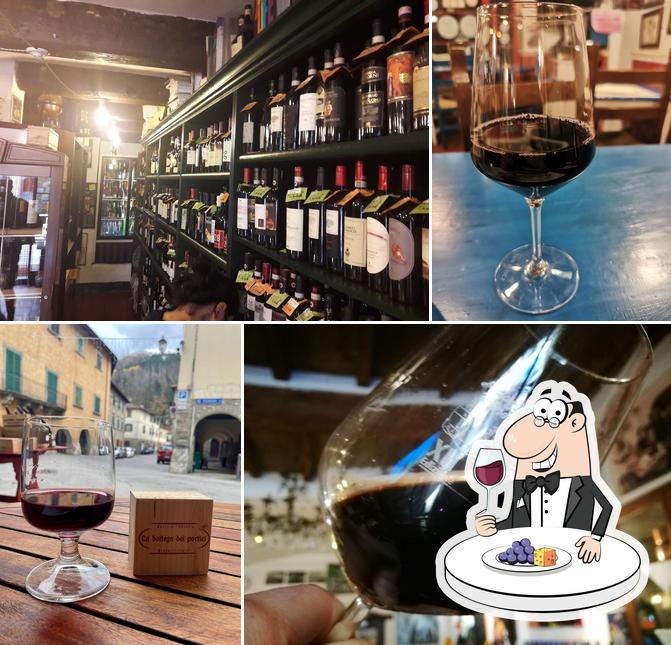 Il est fort sympathique de prendre un verre de vin à La Bottega Dei Portici