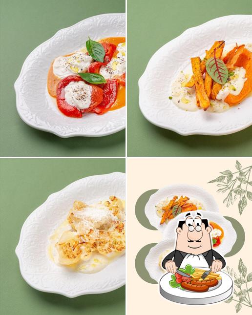 Еда в "Osteria Mario"