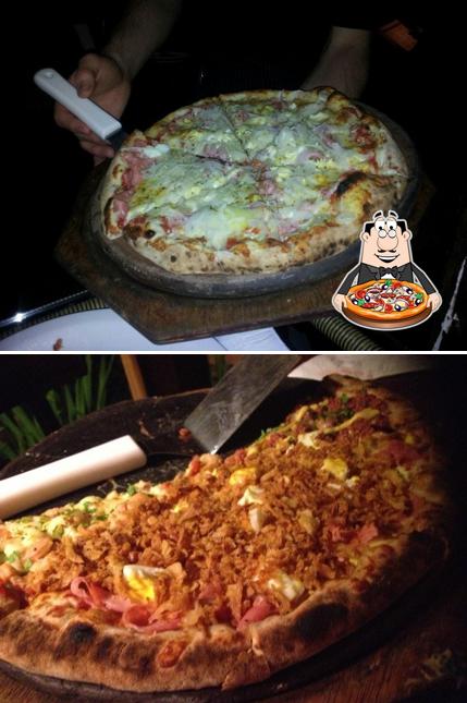 Consiga pizza no A Dita Pizza Itacorubi