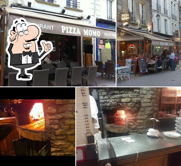 L'intérieur de Pizza momo