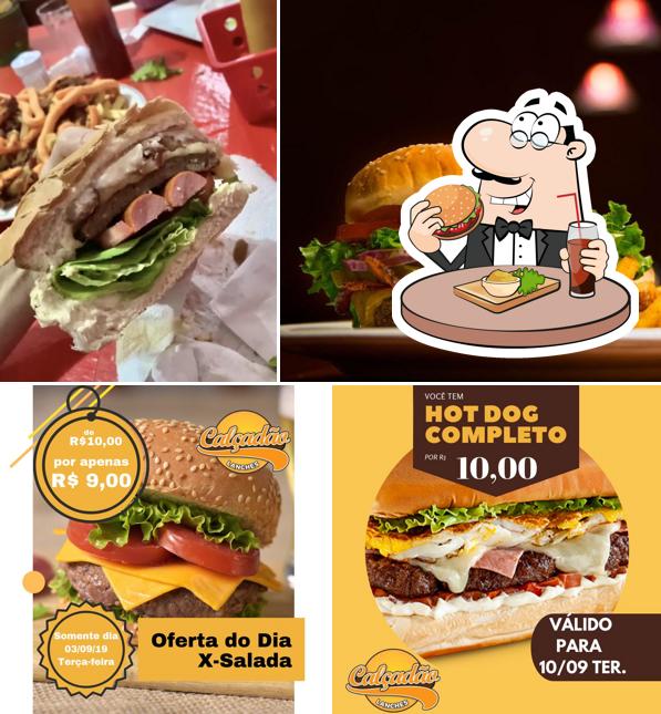 Hambúrguer em Calçadão Lanches